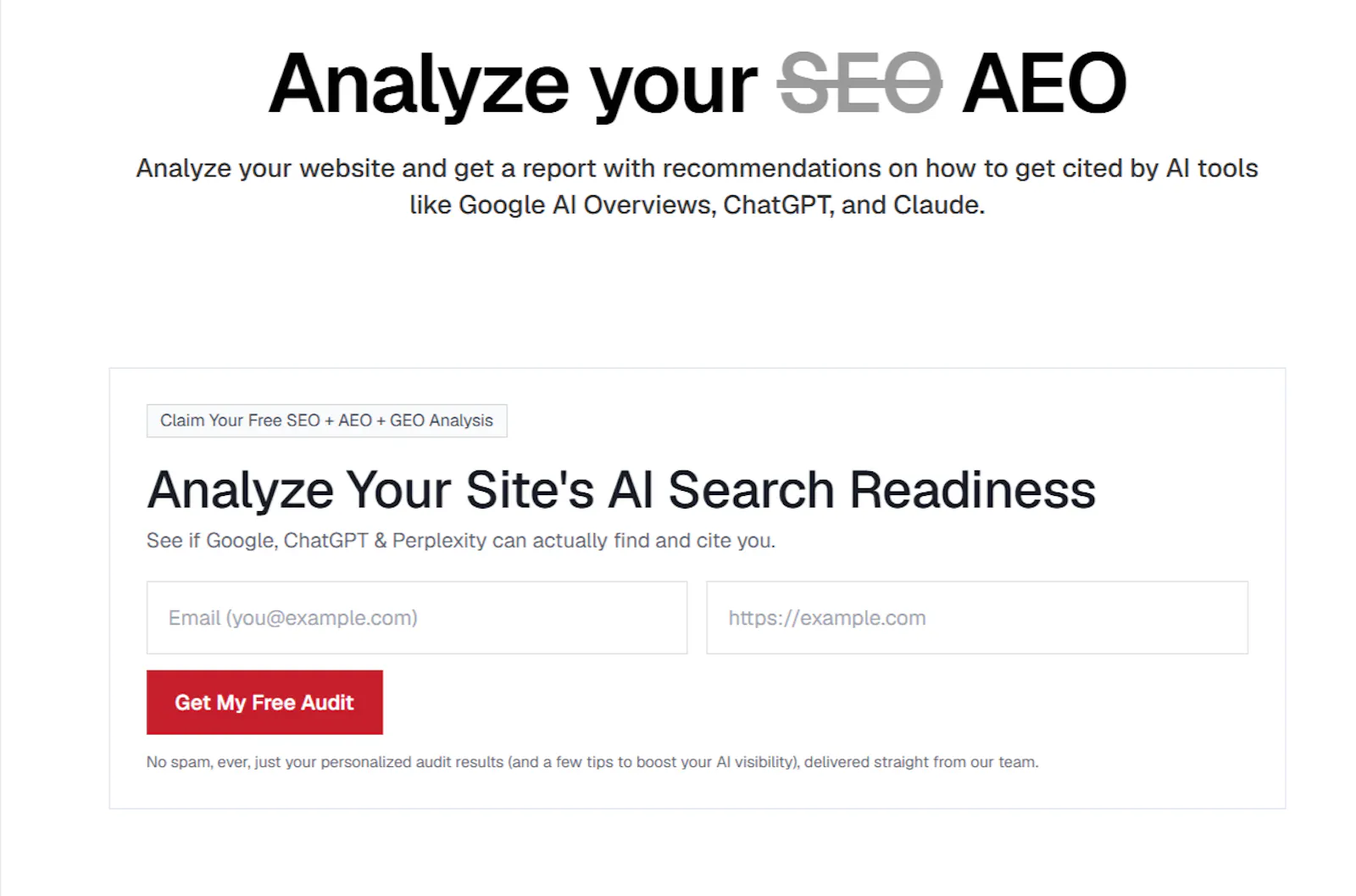 Appsrow AEO Analyzer screenshot 1