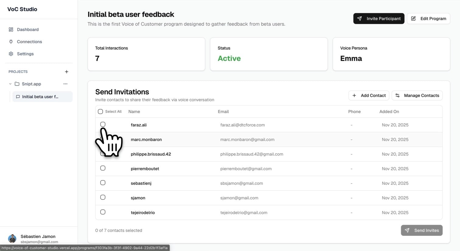 Voice of Customer Studio gallery image