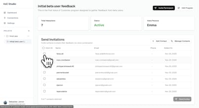 Voice of Customer Studio gallery image