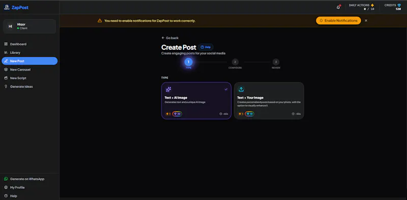 ZapPost screenshot 3