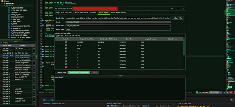 Helios SQL Studio screenshot 2