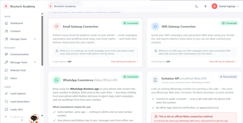 Bizklux screenshot 5