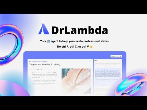 startuptile DrLambda-Social-AI content generator for social media