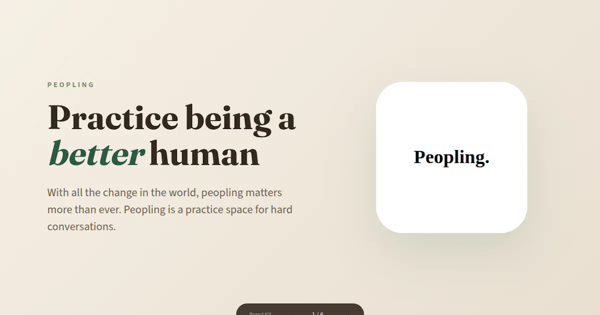 Peopling