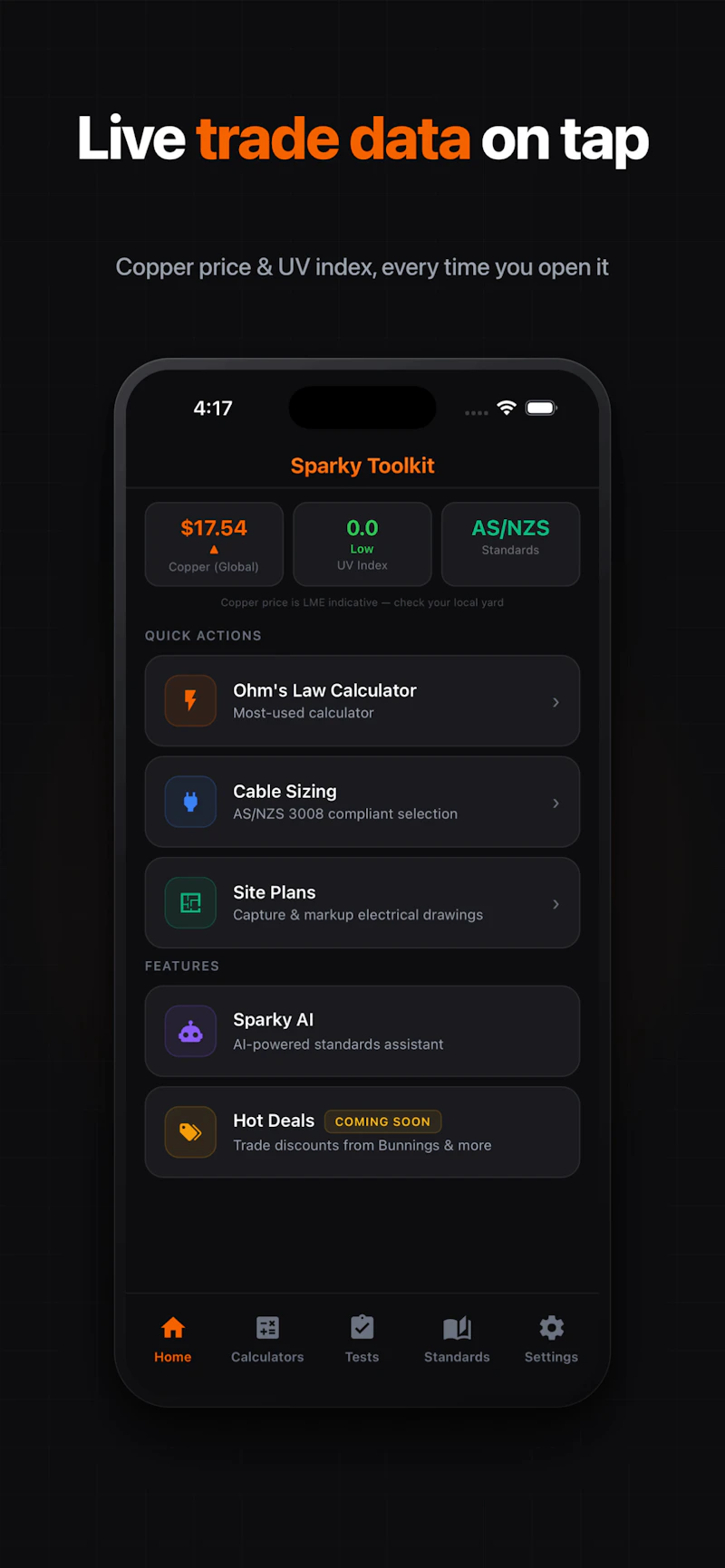 Sparky Toolkit screenshot 2