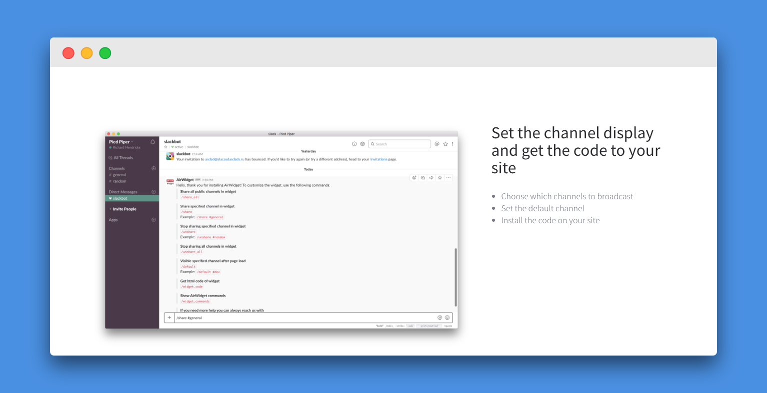 AirWidget gallery image