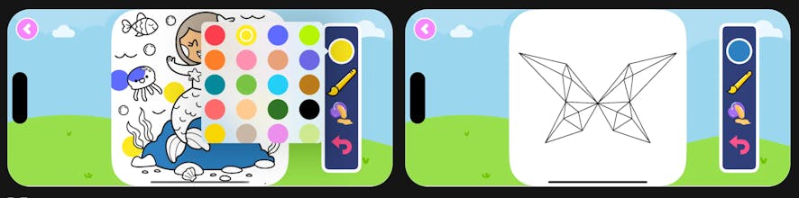 Tiny Brush Colouring Games App gallery image