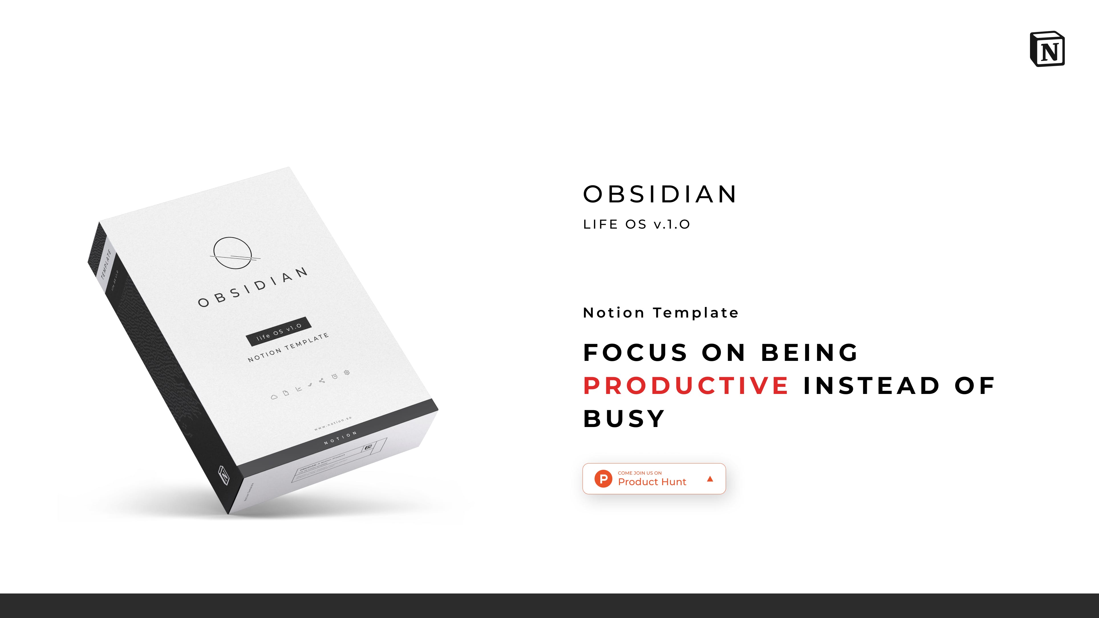 Obsidian Life OS : Notion template media 1