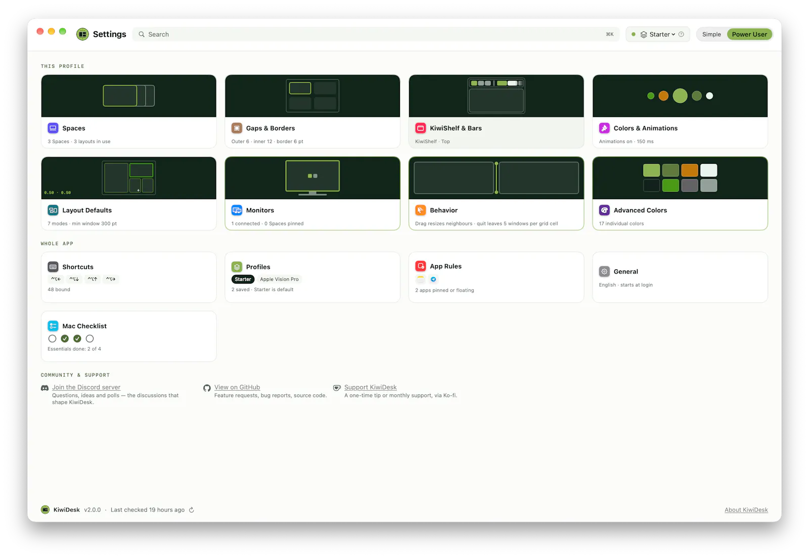 KiwiDesk screenshot 2