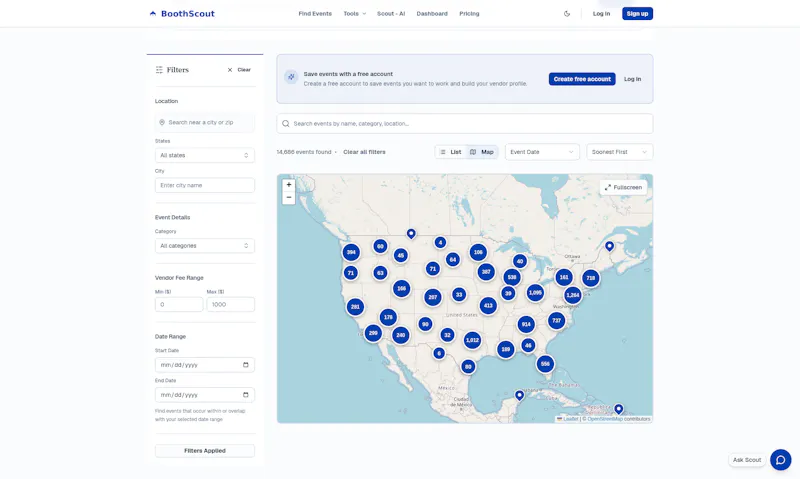 BoothScout screenshot 2
