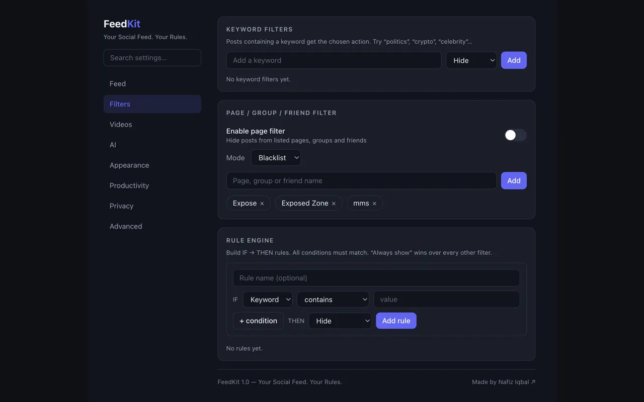 FeedKit screenshot