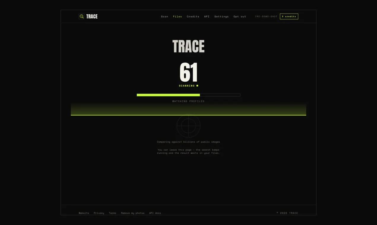 Trace AI Face Scan gallery image