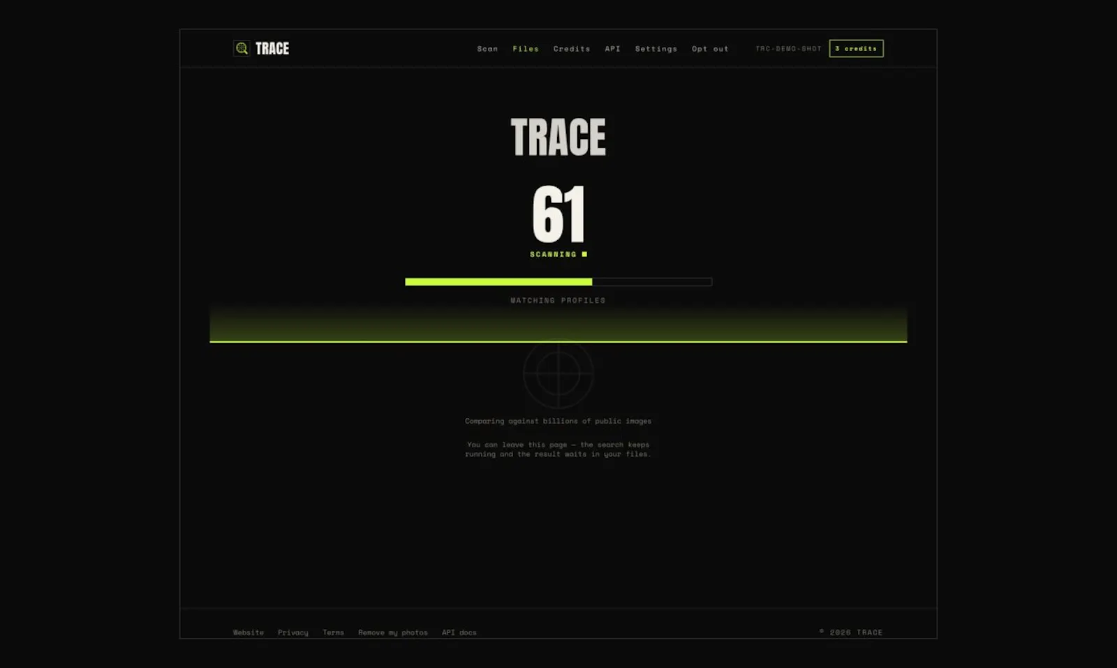 Trace AI Face Scan screenshot 4