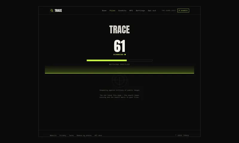 Trace AI Face Scan screenshot 4