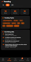 HackLens ā Hacker News reader gallery image