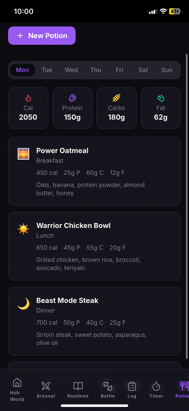 QuestFit screenshot 4