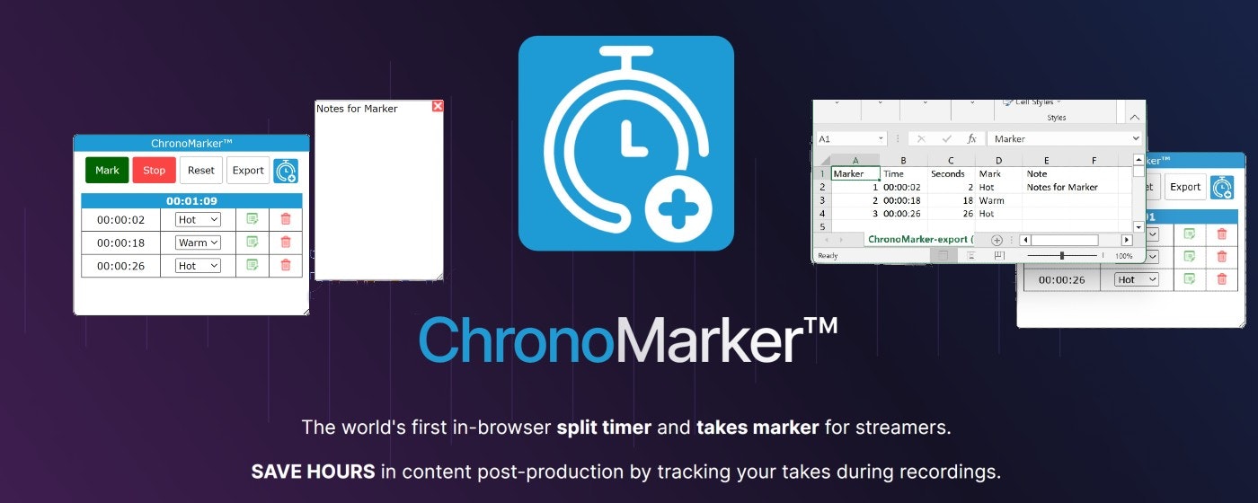 Chronomarker ™ media 2