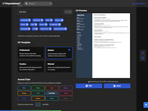 CV Generator gallery image