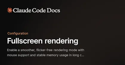Claude Code NO_FLICKER Mode gallery image