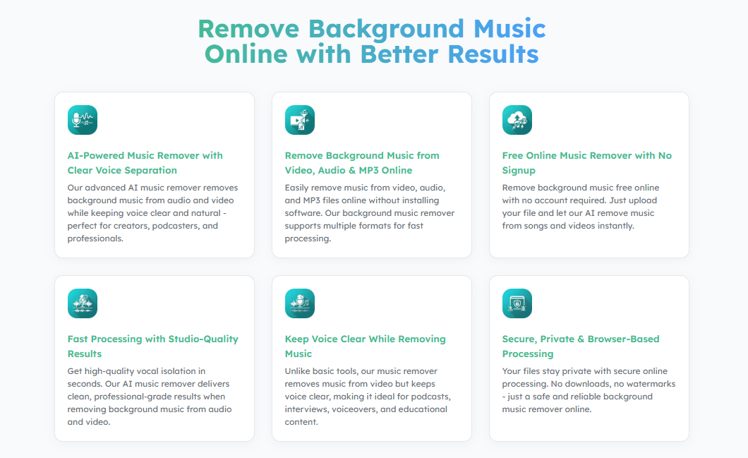  Background Music Remover gallery image