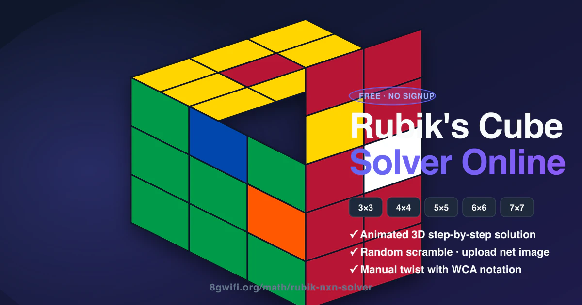 Rubik N×N Solver logo