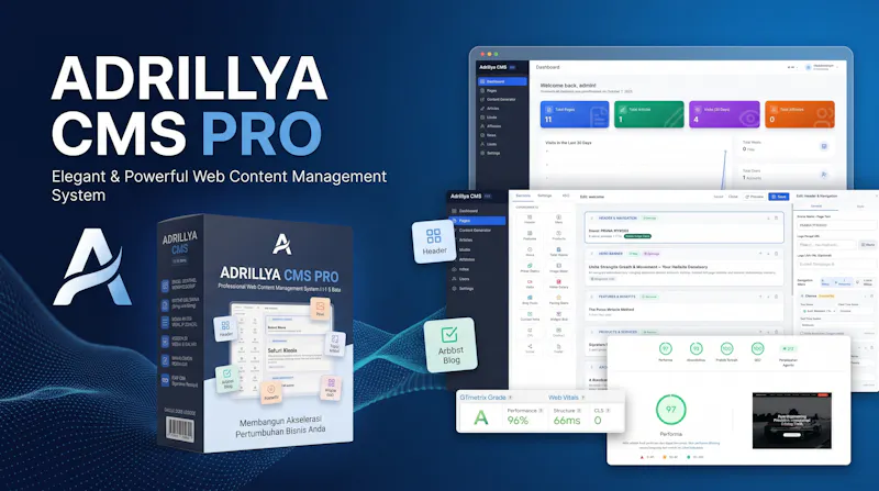 Adrillya CMS Pro screenshot 2