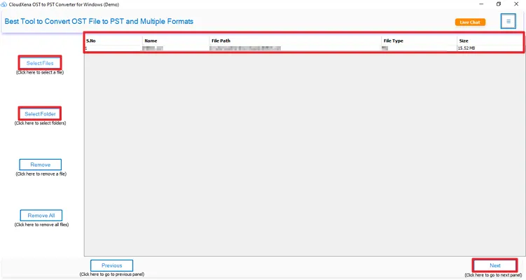 CloudXena OST to Office 365 Tool gallery image