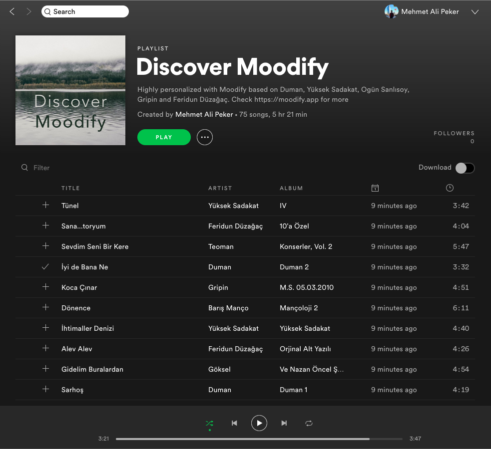 Moodify gallery image