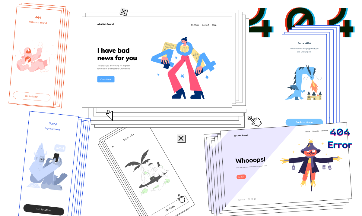 404 Illustrations gallery image