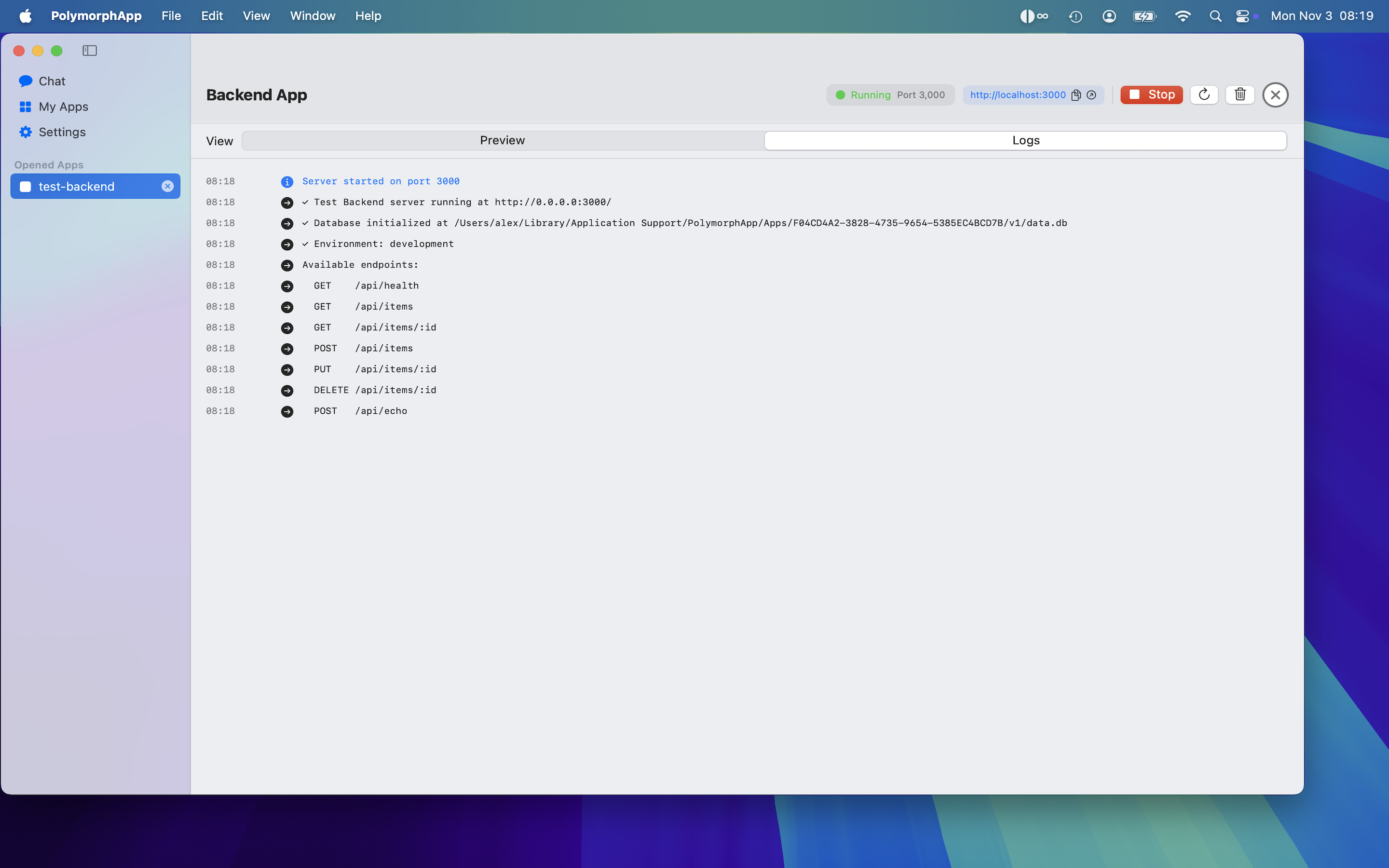 PolymorphApp gallery image