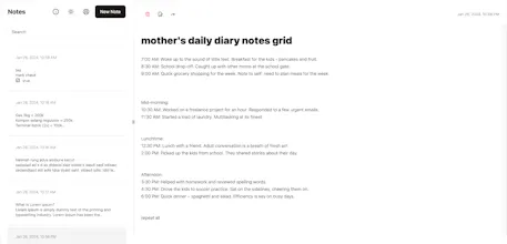 Notes gallery image