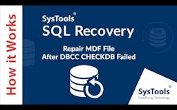 SysTools SQL Recovery Software media 1