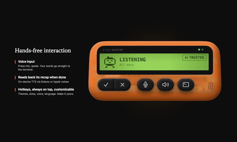 CC-BEEPER screenshot 4