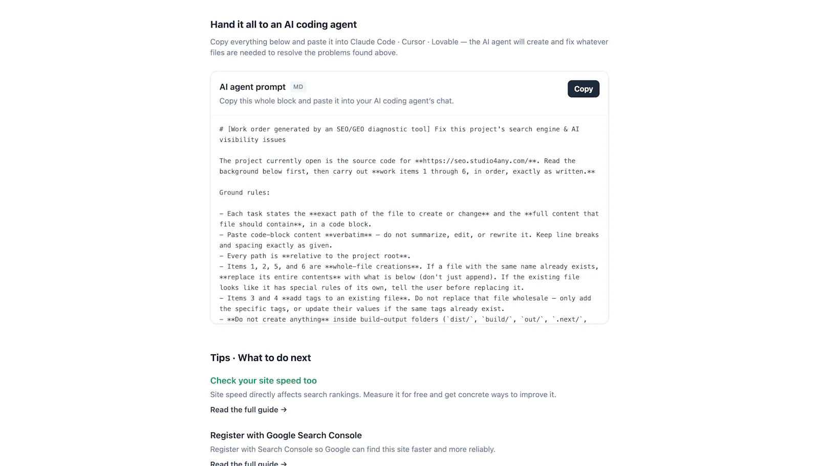 SEO & GEO Checker screenshot 3