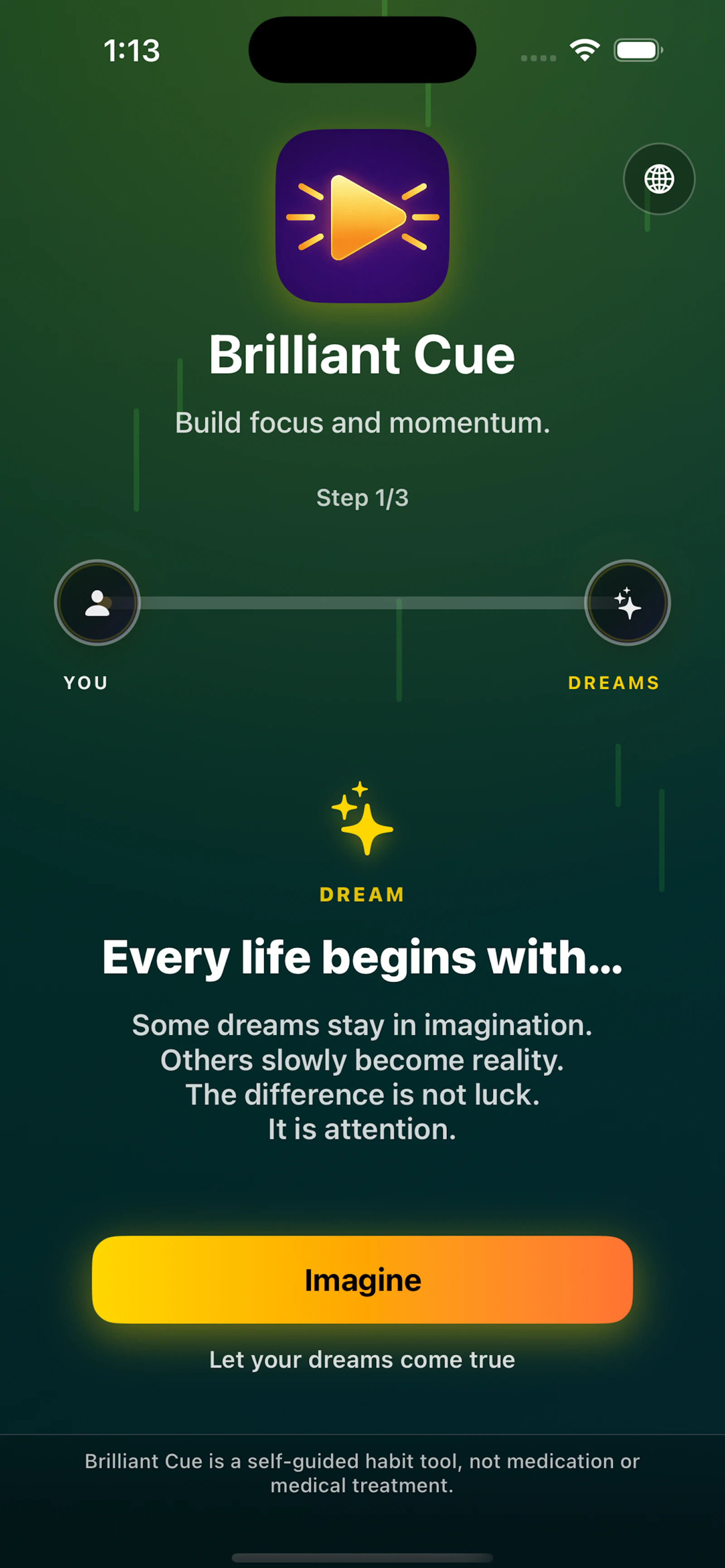 Brilliant Cue App screenshot 2