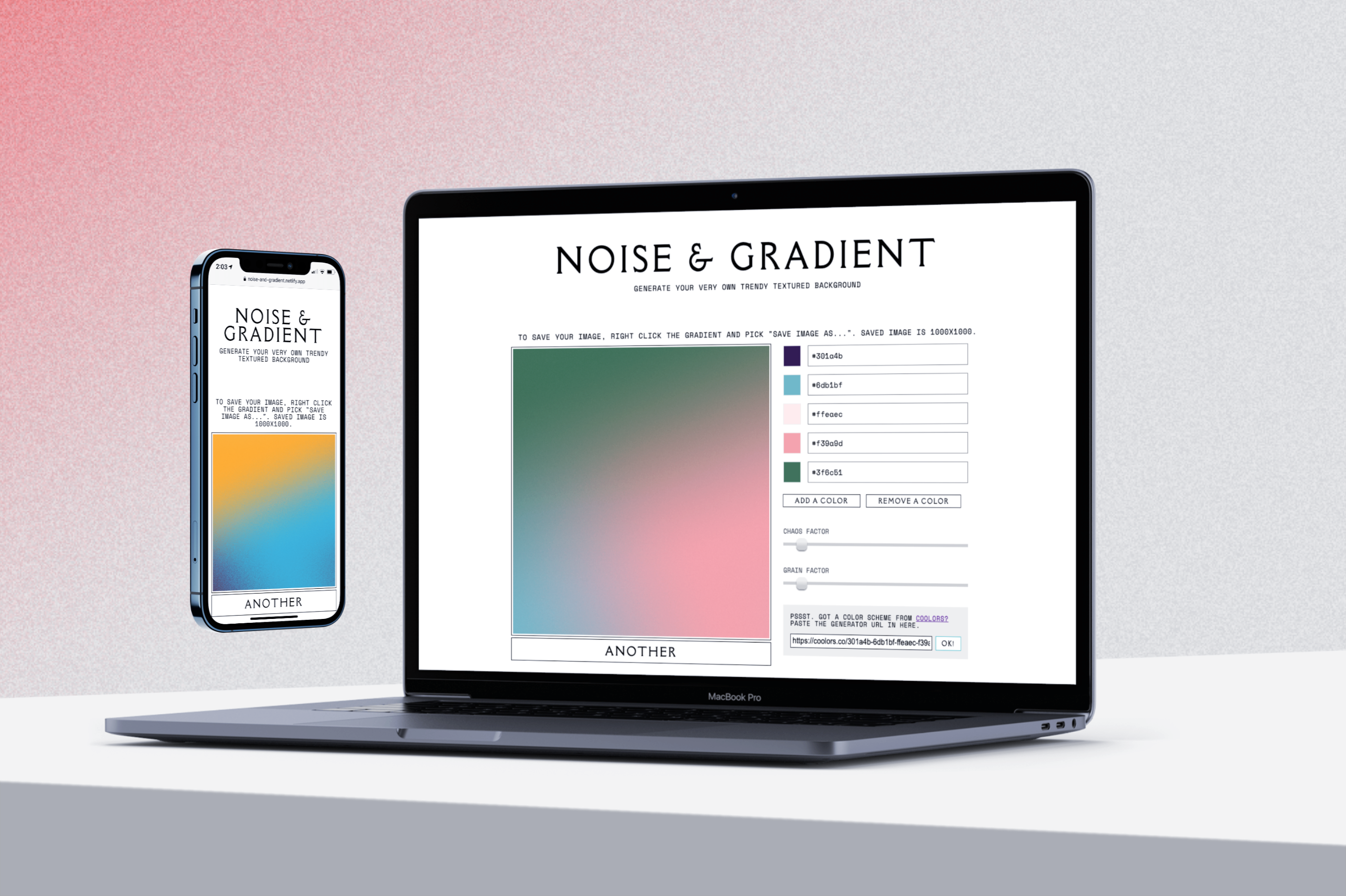 Noise and Gradient gallery image