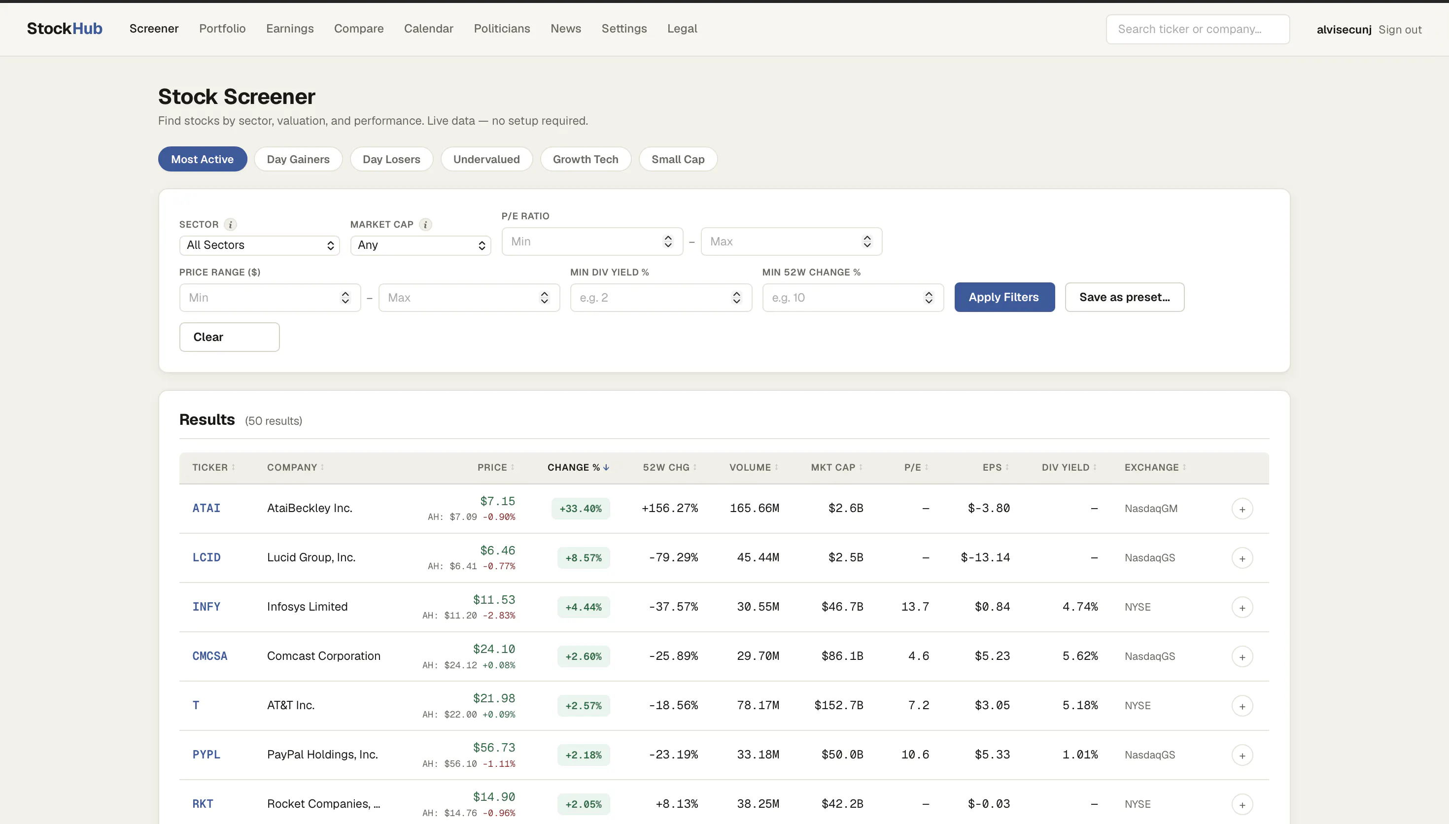 StockHub 截图 4