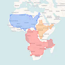 TrueSizeOfCountries.org gallery image