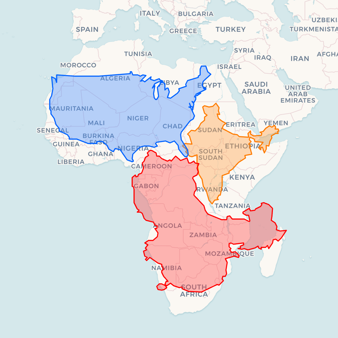 Média TrueSizeOfCountries.org - La carte du monde vous a menti - voir la vérité 3