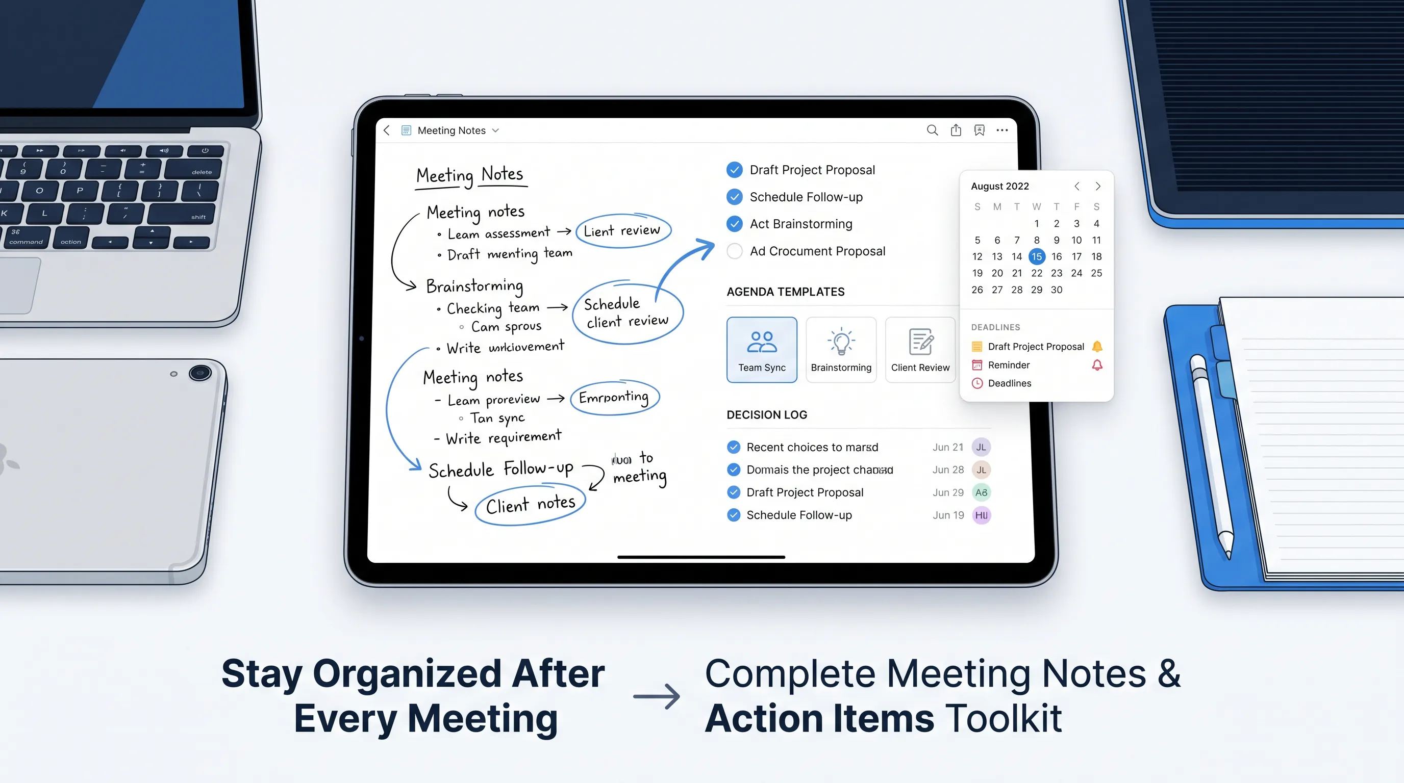 Complete Meeting Notes & Action Items screenshot 1