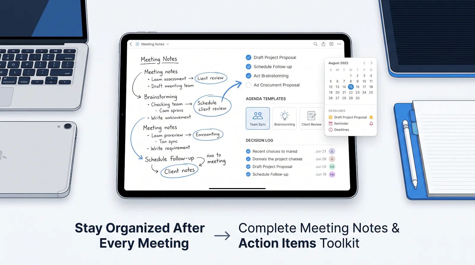 Complete Meeting Notes & Action Items screenshot 1