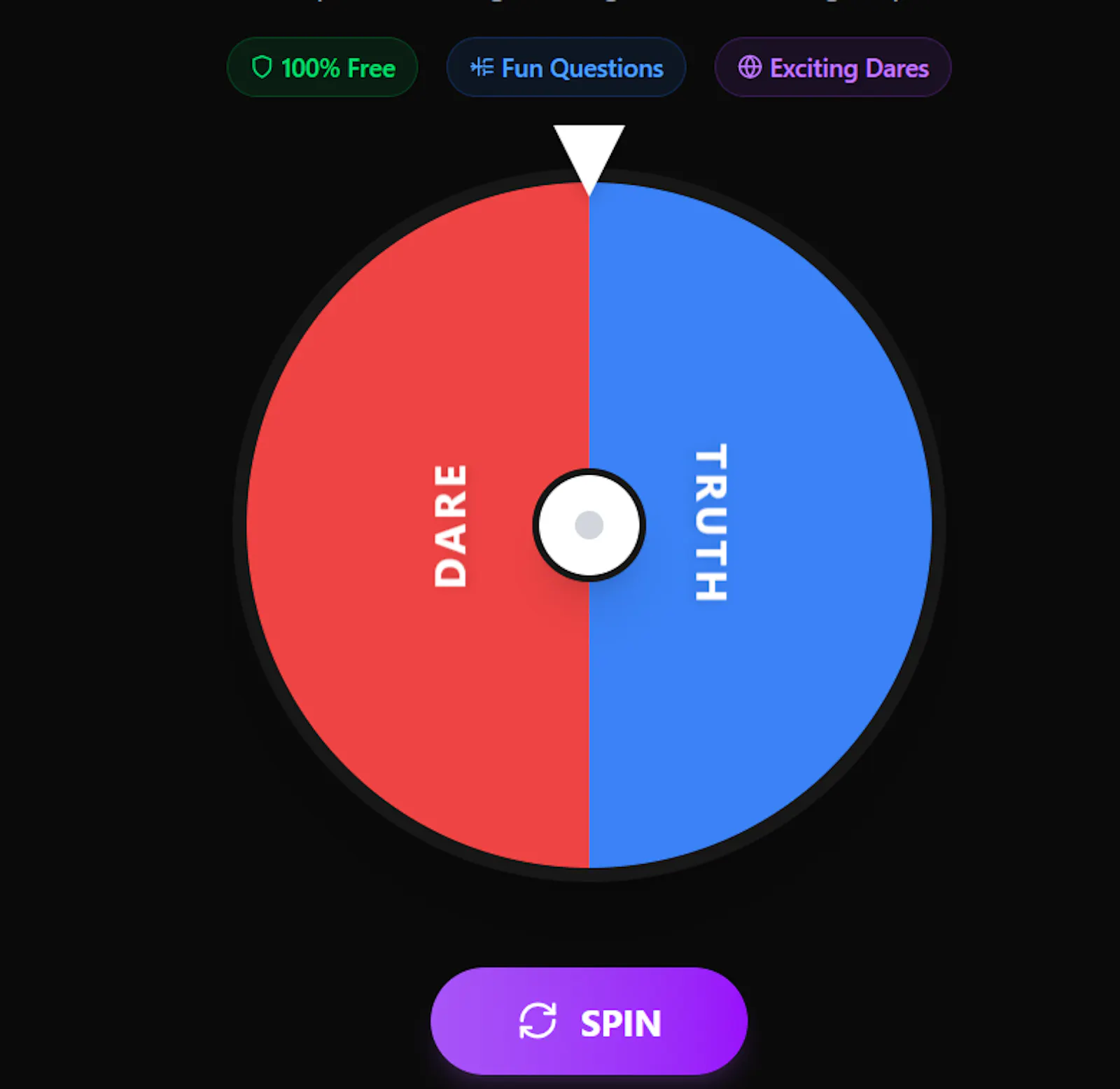 Truth or Dare Generator screenshot 1