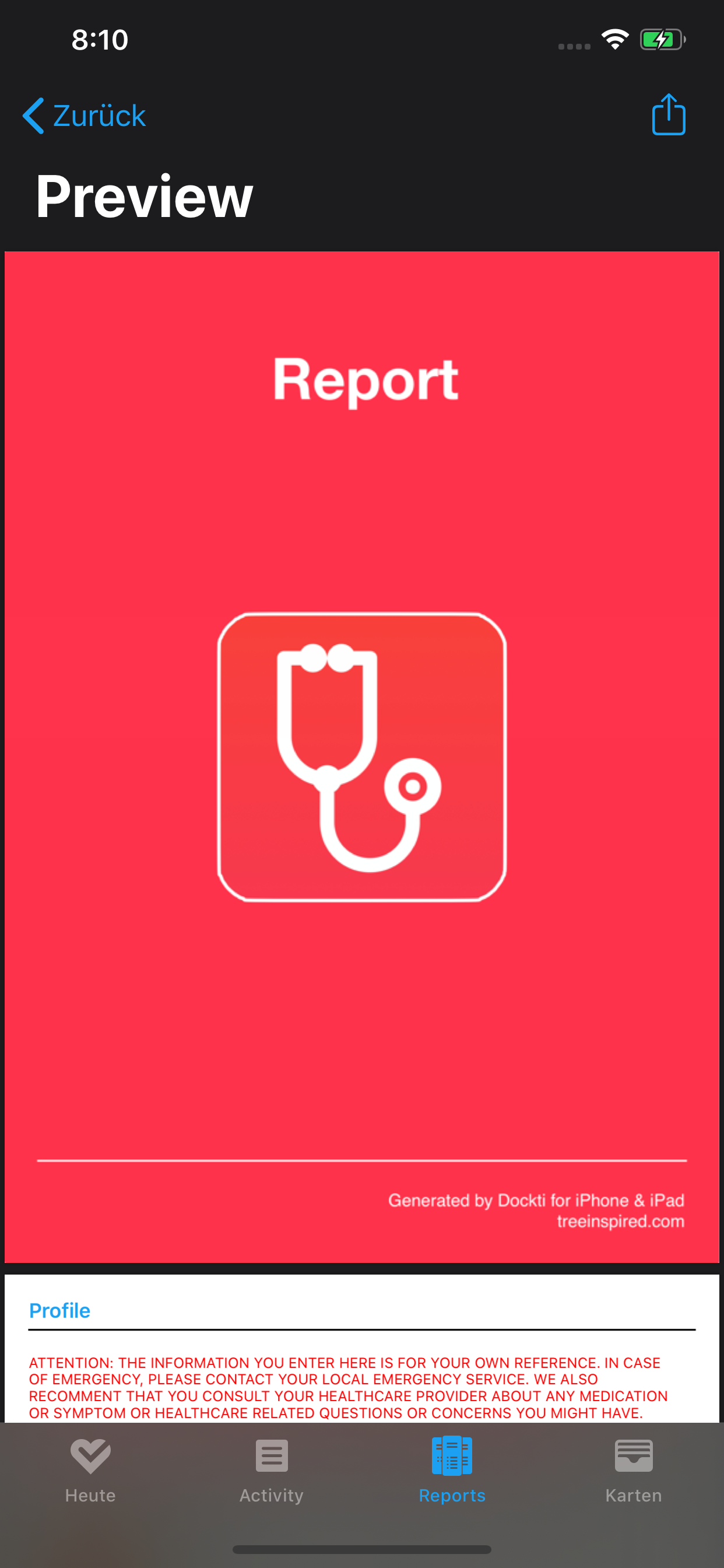 Dockti - Medical Journal & Symptom Check gallery image