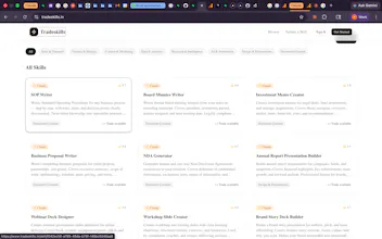 Tradeskills gallery image