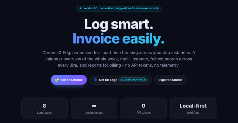 Worklog Hub screenshot 1