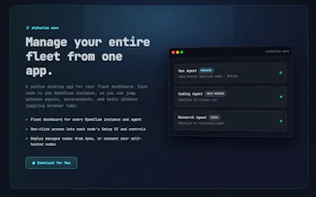 AlphaClaw Apex gallery image