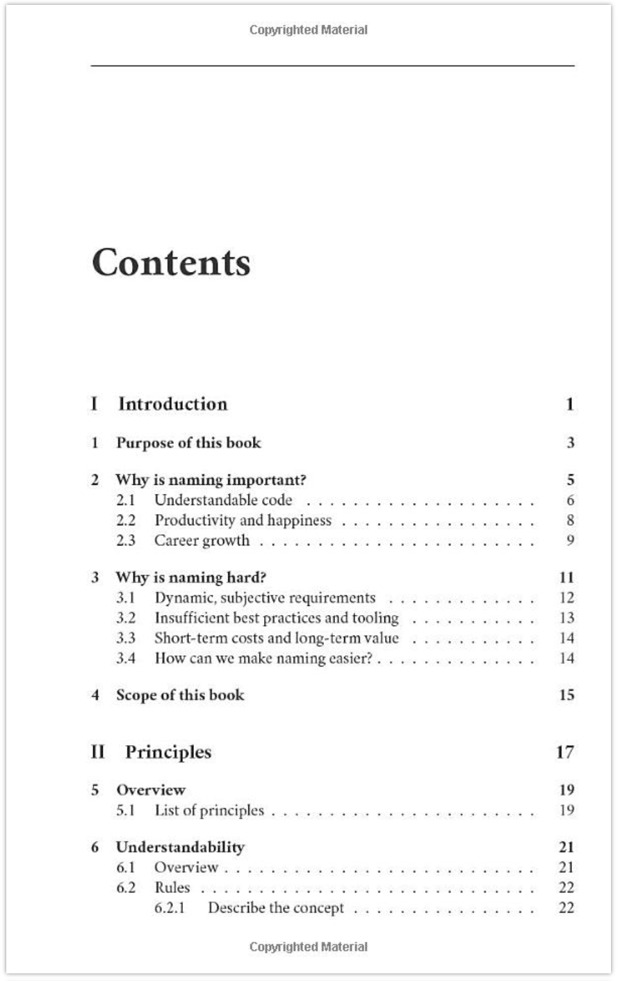 Nombrar cosas - Un libro sobre el problema más difícil en la ingeniería de software media 2