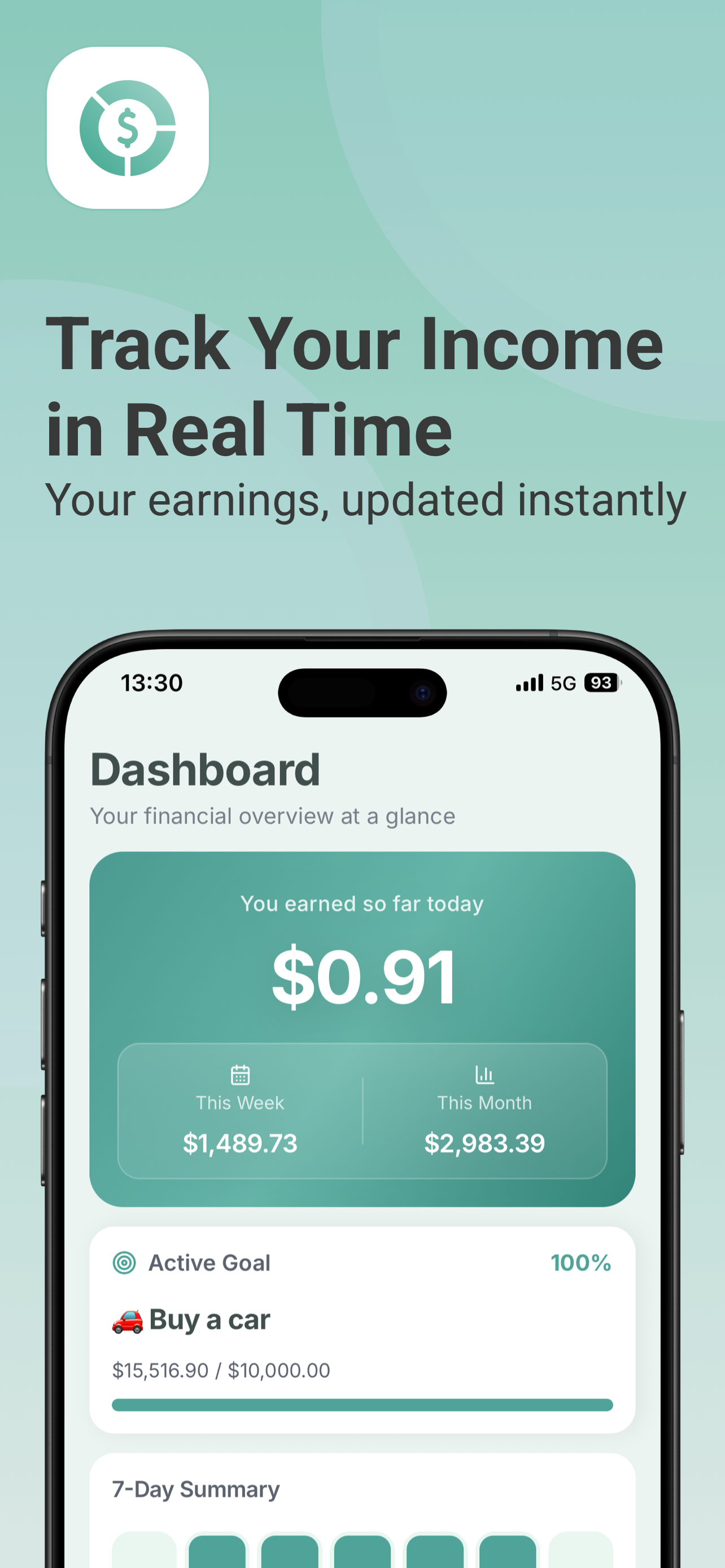 Earnova: Income Tracker gallery image