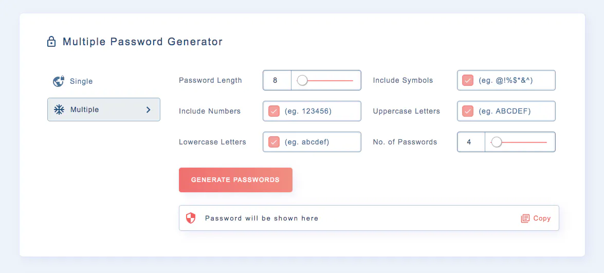 Password Generator