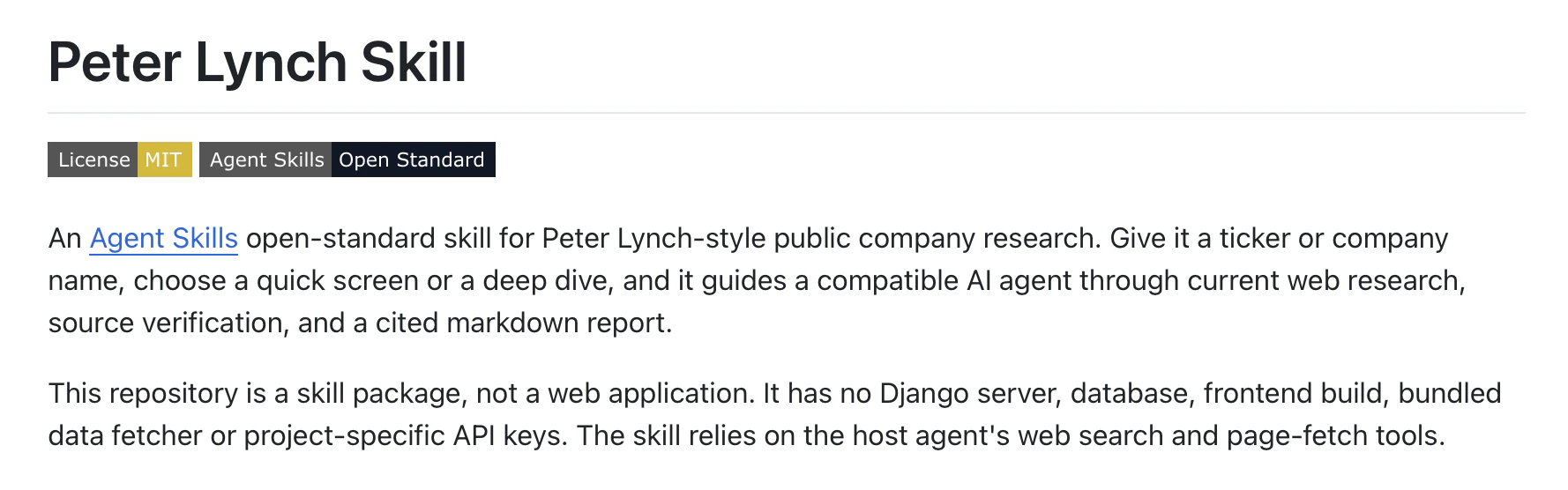 Peter Lynch Skill 截图